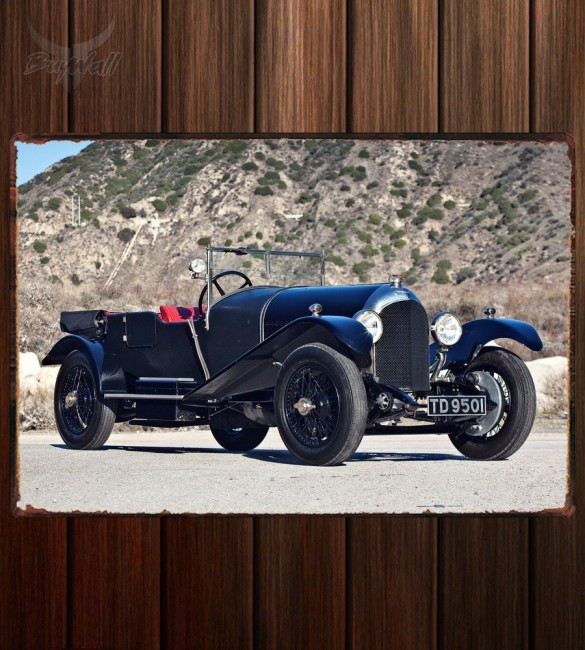 Металлическая табличка Bentley 3 Litre Sports 4-seater Tourer 027 Металлическая табличка Bentley 3 Litre Sports 4-seater Tourer 027